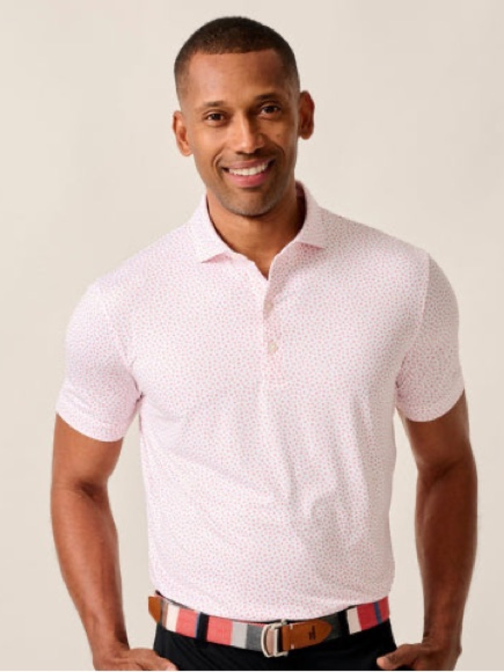 Johnnie-O Plumeria Featherweight Polo - Size Small NEW!